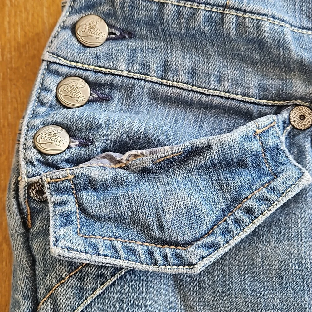 VINTAGE CANDIES DENIM OVERALLS - Picture 10 of 12